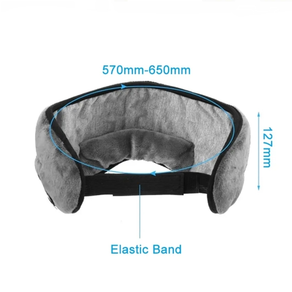 Беспроводные наушники, повязка для сна с микрофоном, Маска для глаз, Bluetooth повязка на голову, HORO - Wireless Music Goggles "HR-01"
