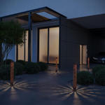 Уличный настенный светодиодный светильник Novotech 359539 STREET NT25 000 коричневый IP65 LED 2*5W 3000К 100-240V NETZ