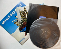Винтажная виниловая пластинка LP Wings Greatest (Japan 1978) (No Obi) (Poster)