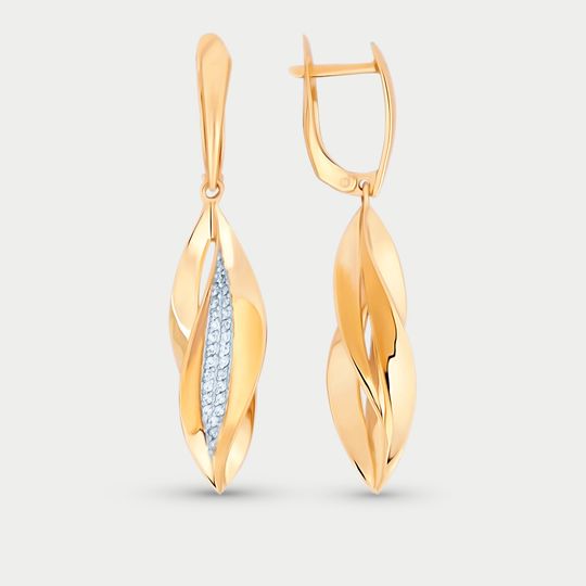 Серьги золотые