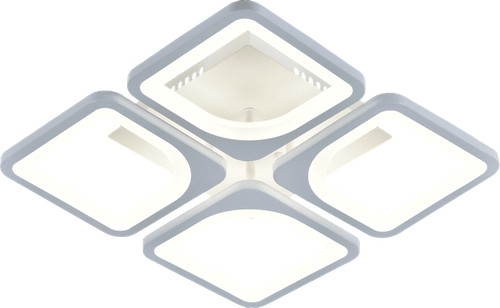 Люстра MX10005/4B, белая, 88W, LM4000, 355*355*75 мм