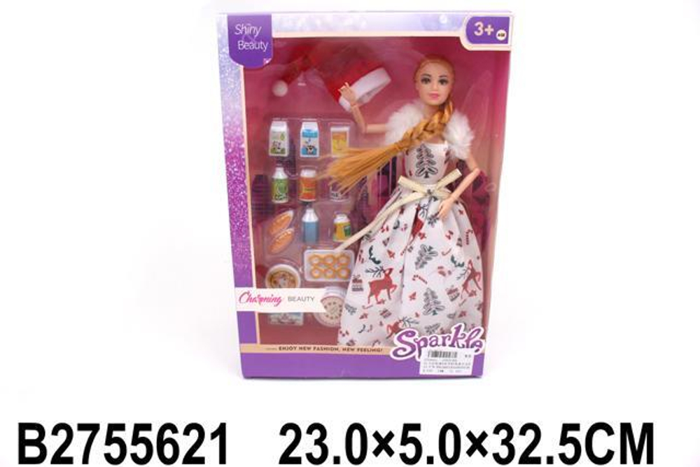 Кукла тип Модель на шарнирах с аксессуарами, коробка CY257D4