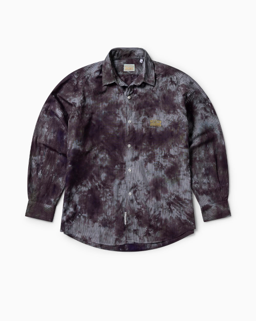 Рубашка Aries The Dye Stripe Poplin Shirt