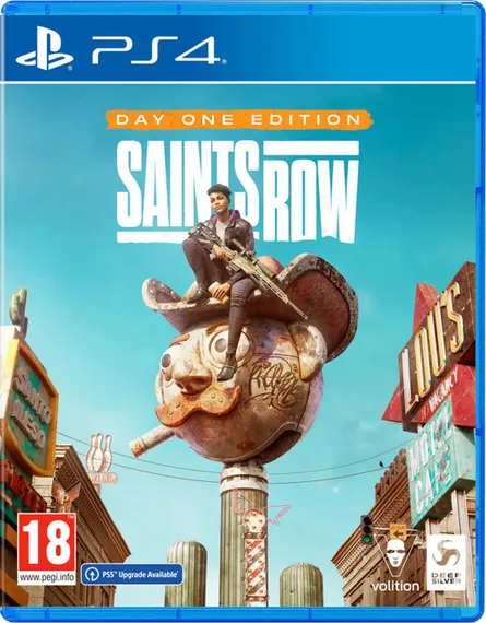 PS4 Saints Row Day One Edition (Новый, Русские субтитры, CUSA-26457)