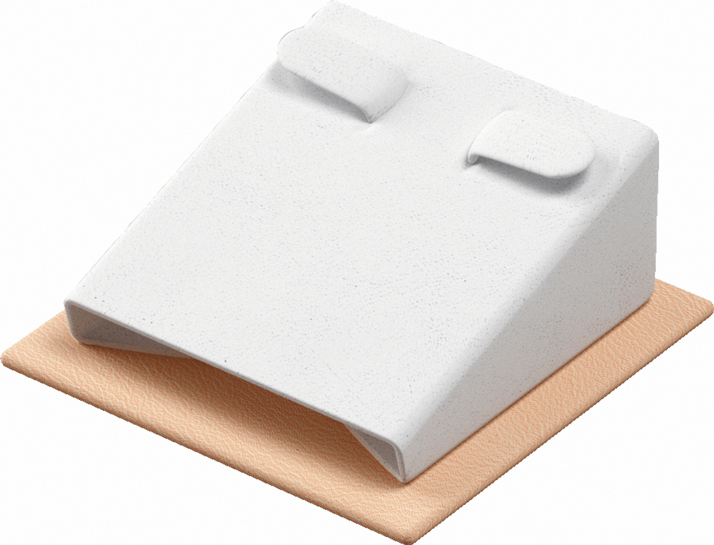 Подставка для серег/наклонная/2 язычка/основание