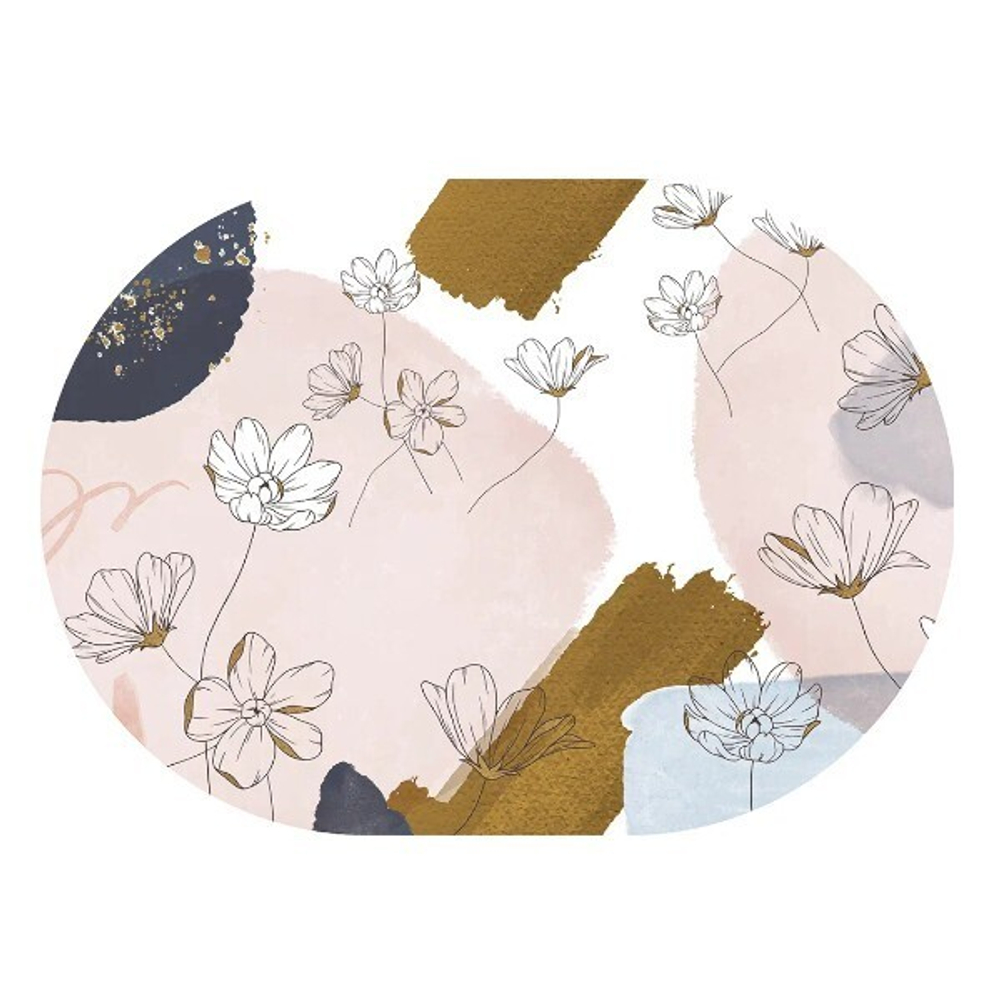 Сервировочная салфетка овальная 45х32 см Моне