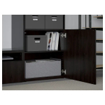 Комплект мебели д/гостиной  - IKEA BESTÅ/BESTA LACK, 193x42x240см, черный, БЕСТО ЛАКК ИКЕА