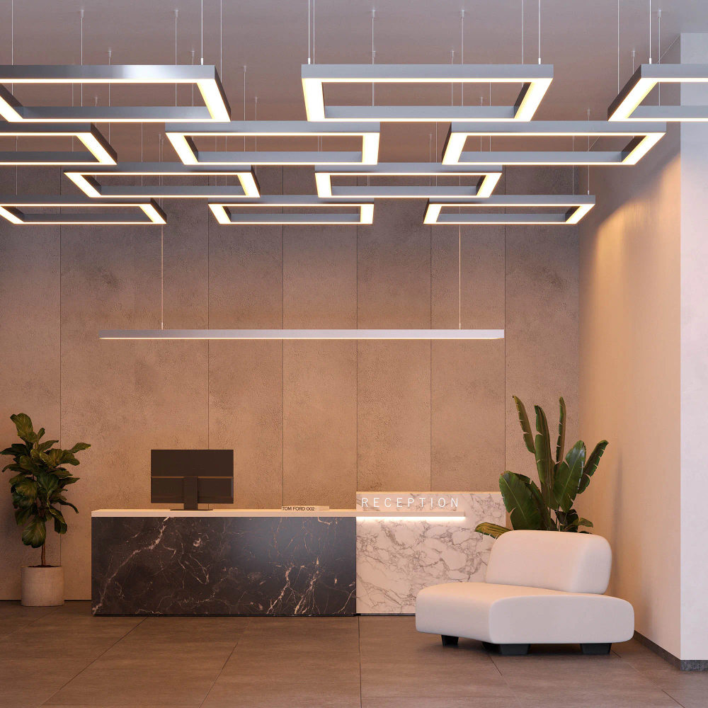 Профиль POWER-W100H70-2000 ANOD (Arlight, Алюминий) 049944