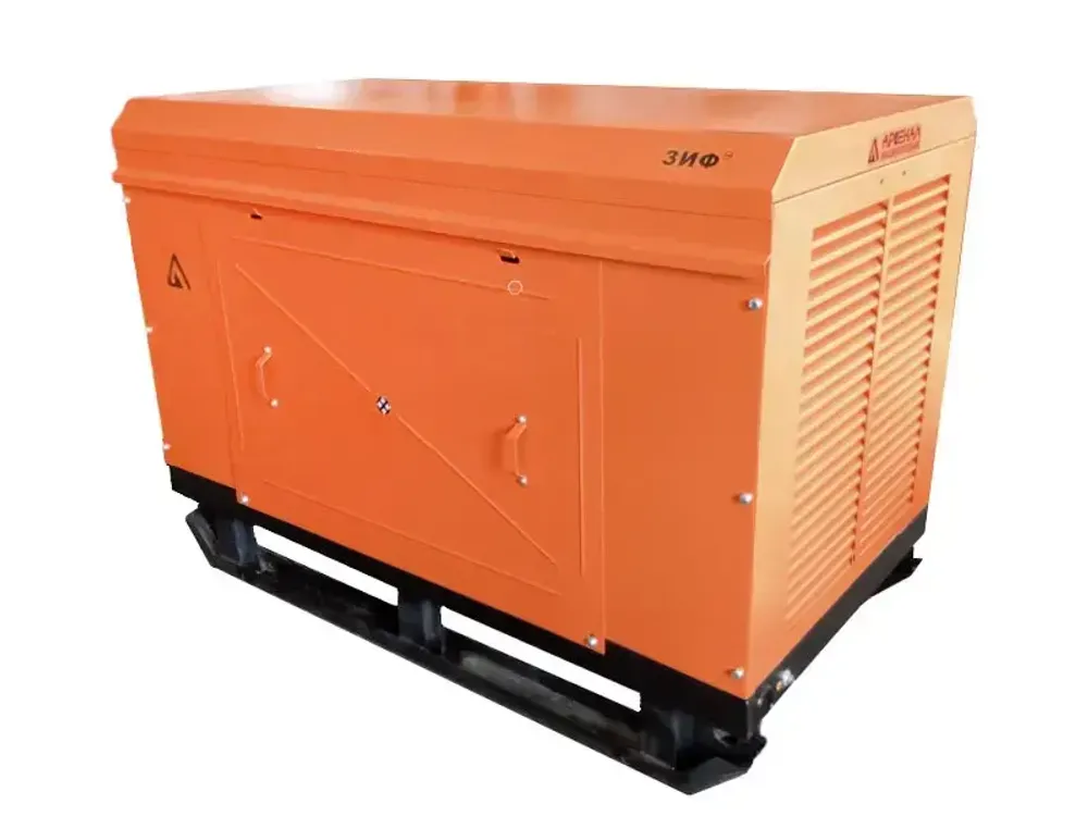 Шахтный винтовой компрессор ЗИФ-ШВ 8,2/0,7 Т 1140/660В на салазках взрывозащищённый