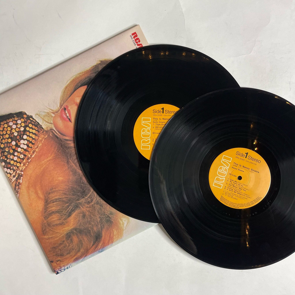 Винтажная виниловая пластинка LP This Is Nancy Sinatra (Japan 1972) (No Obi)
