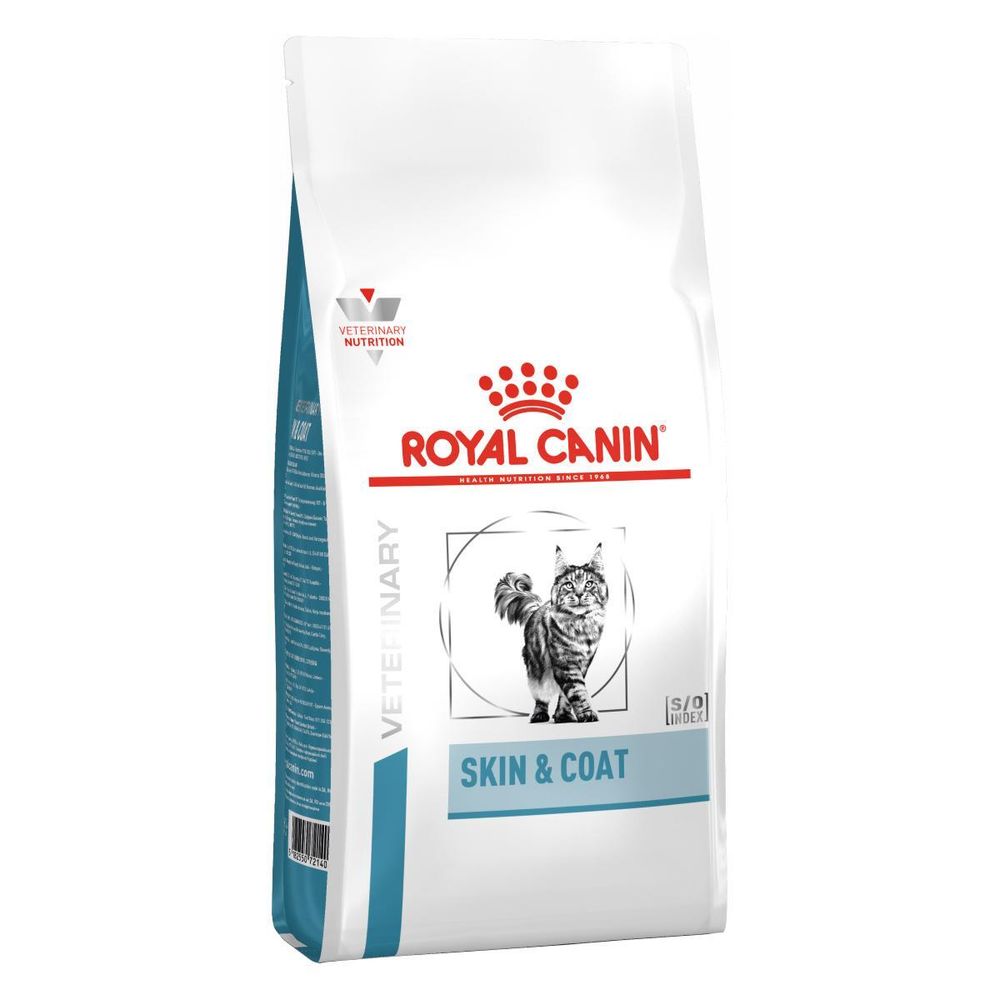 Сухой корм Royal Canin Skin &amp; Coat для кошек при дерматозах и выпадении шерсти, 400 г