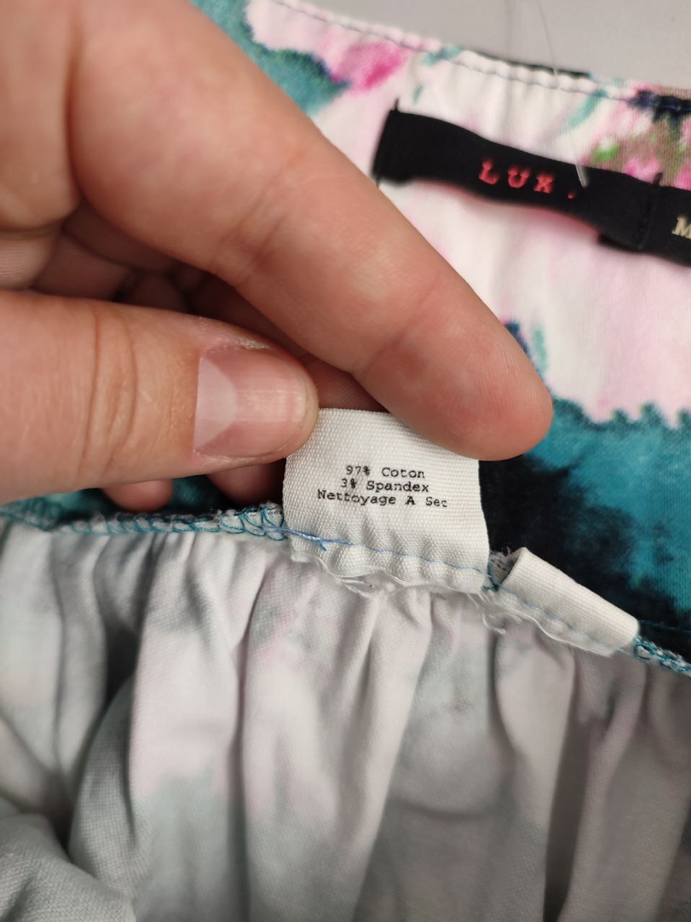 Юбка Lux с принтом 46 размер