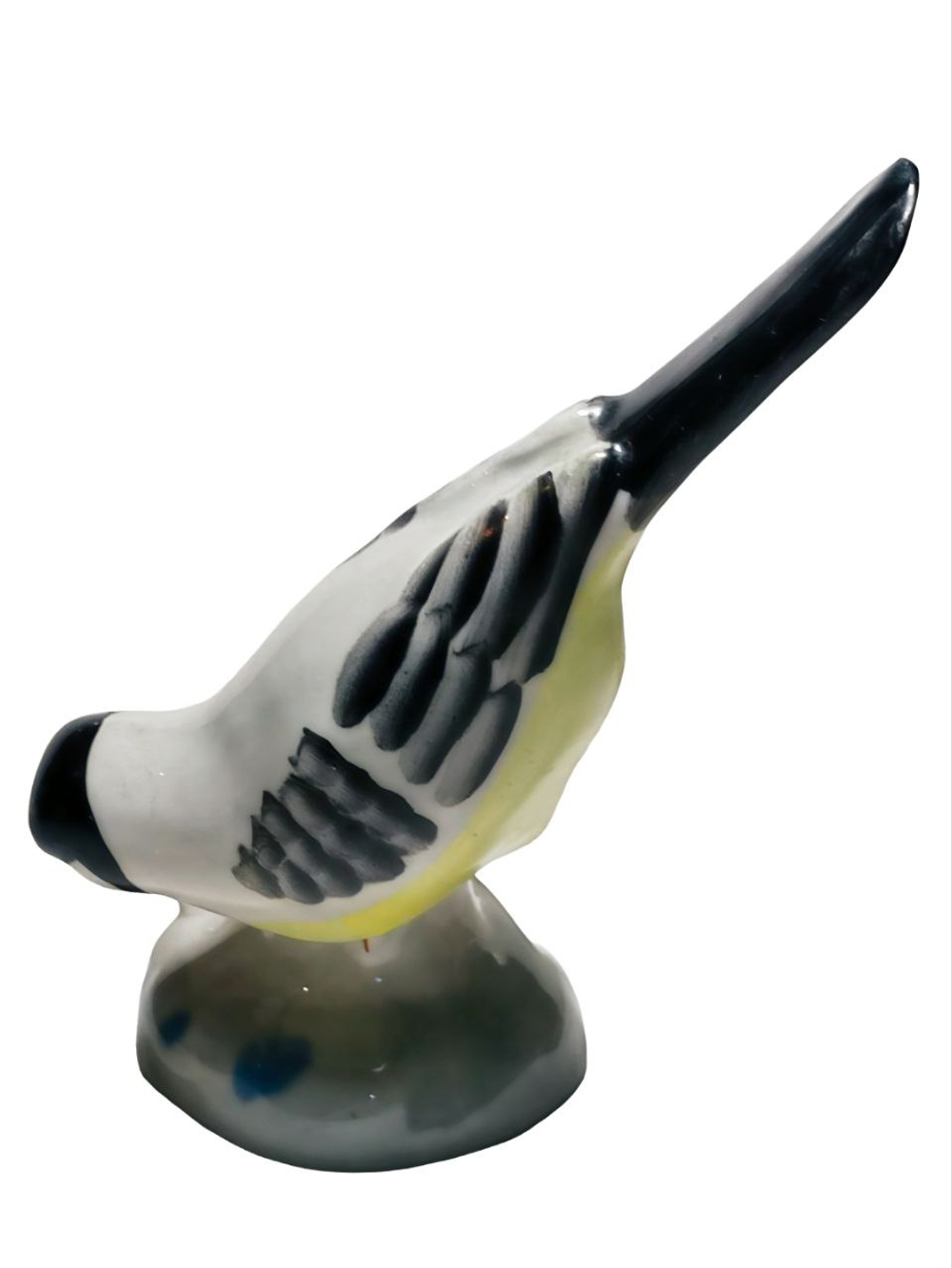 Статуэтка (миниатюра) "Синичка с божьей коровкой" Городница