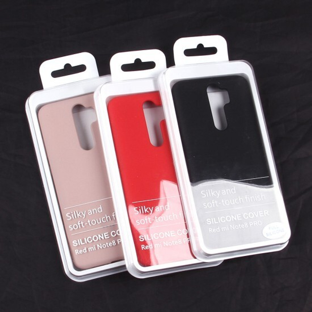 Панель Soft Touch для Xiaomi Redmi Note 8 Pro, 007003 Красный