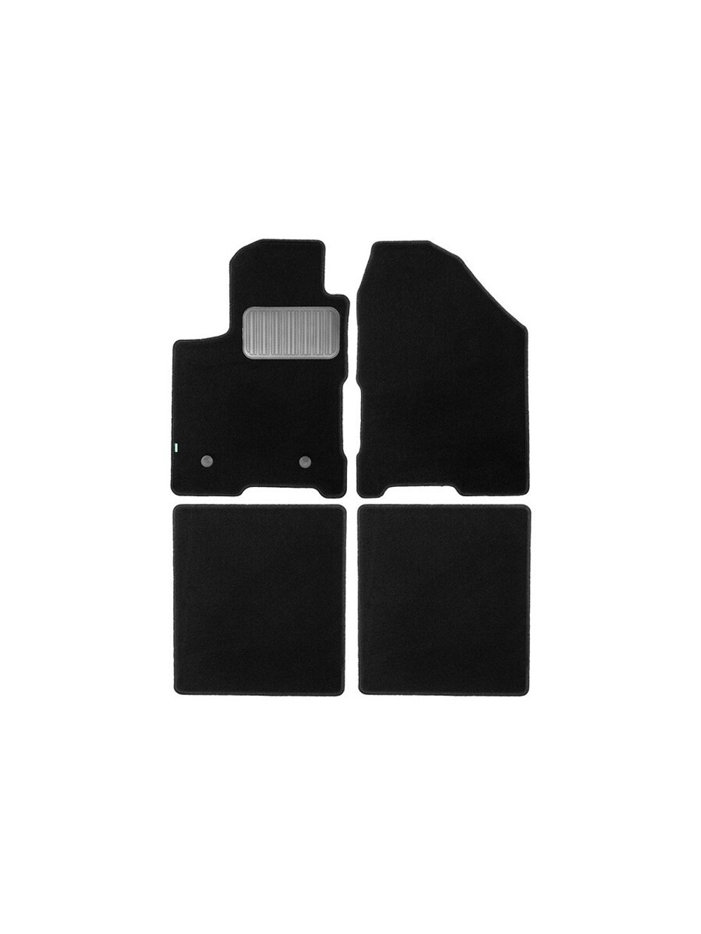 Коврики ворсовые для LADA (ВАЗ) Aura 2024 - н.в. Седан - 4 шт. коврики текстильные в салон KLEVER02.A71266.010KH