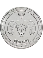 1 рубль 2016 г. Овен. Серия: Китайский гороскоп. Приднестровье. ПМР. UNC