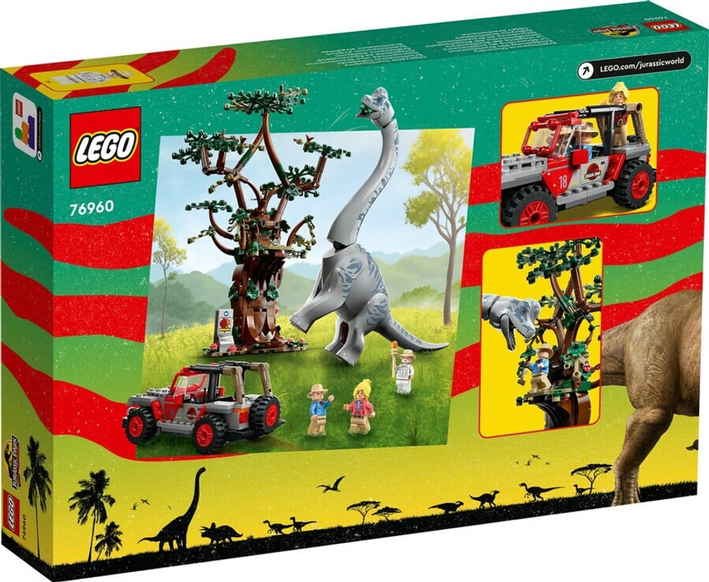 Конструктор LEGO Jurassic World 76960 Встреча с Брахиозавром