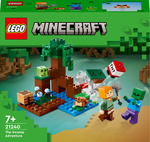 Конструктор LEGO Minecraft 21240 Болотное приключение