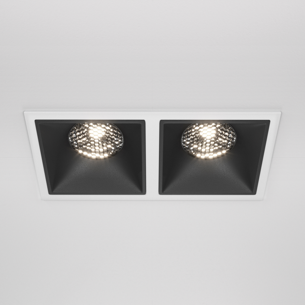 Встраиваемый светодиодный светильник Maytoni Alfa LED DL043-02-15W4K-SQ-WB