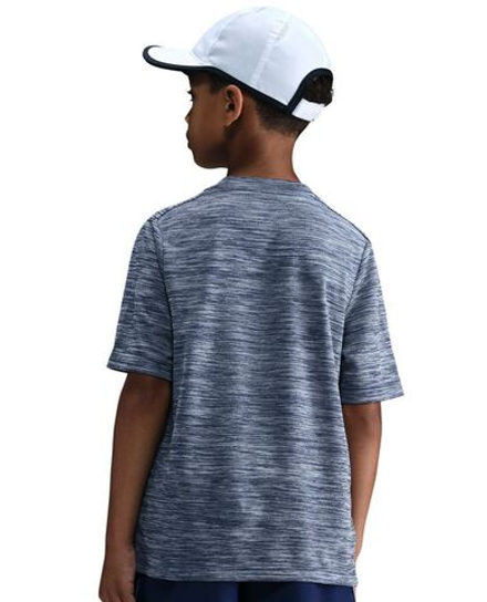 Футболка для мальчика теннисная Nike Boys Multi Dri-FIT Short-Sleeve - midnight navy/pure/white