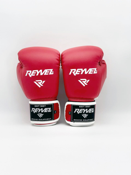 Перчатки боксёрские Reyvel Винил 80 (Красные)