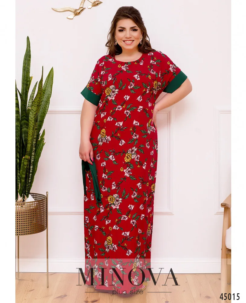 Платье 2270-красный Minova