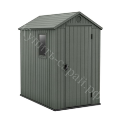 Пластиковый сарай Keter Darwin 4x6 olive