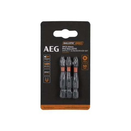 Биты ударные AAK503PH2 (3 шт; PH2, 50 мм) AEG 4932479181