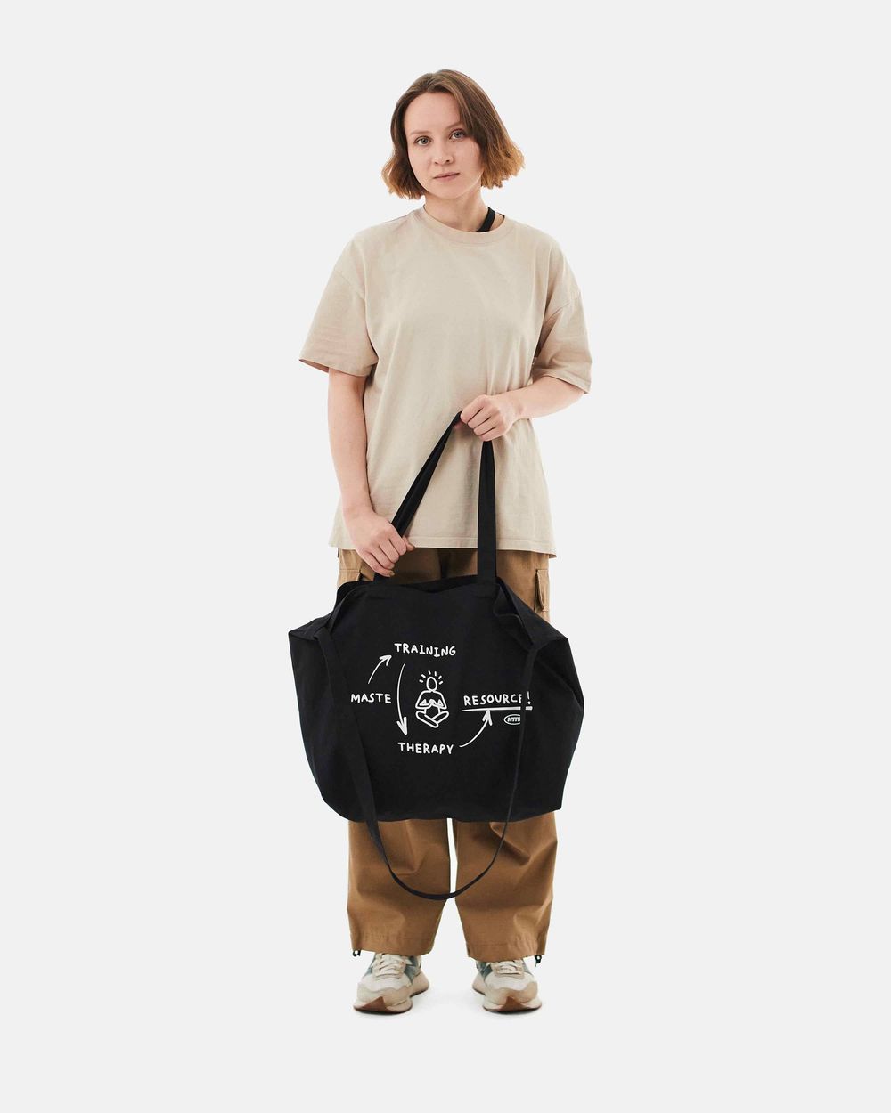 Купить Шоппер NTTR BShopperbag Resource черный Шоппер NTTR BShopperbag Resource черный