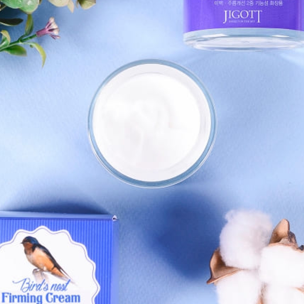 Jigott Крем для лица антивозрастной с экстрактом ласточкиного гнезда / Bird’s Nest Wrinkle Cream, 70 мл