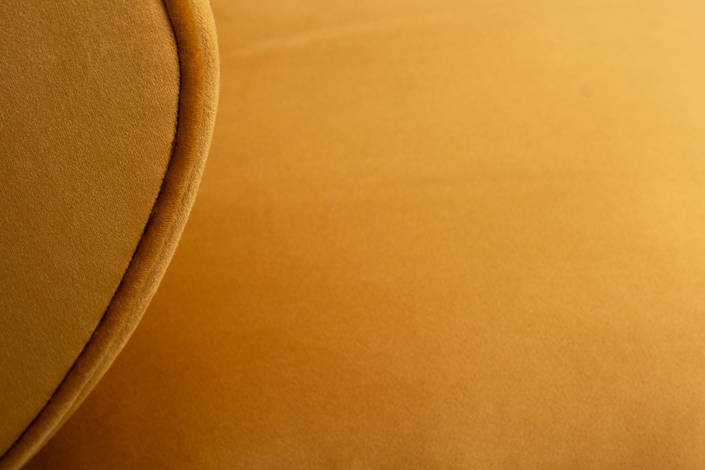 Стул 81x47x50см Garda Decor Unico дизайнерский велюровый горчичный