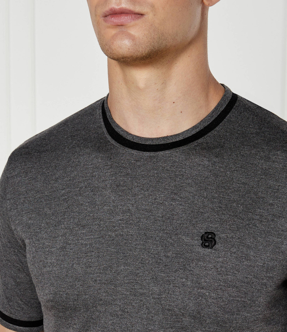 Вверх от пижамы BOSS BLACK - пепельный(50522200)