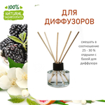 Ежевика и Жасмин, отдушка для свечей и мыла