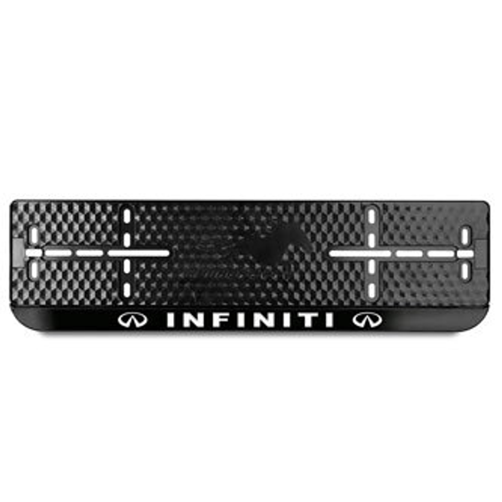 Номерные рамки на авто с LED подсветкой надписи Infinity