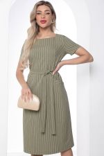 Платье "Европейский шик" (олива) П8330 LT Collection