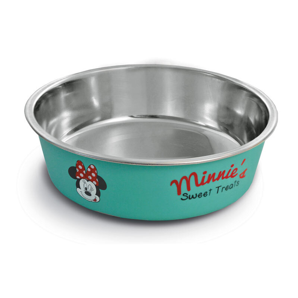 Triol Миска металлическая на резинке Disney Minnie & Treats