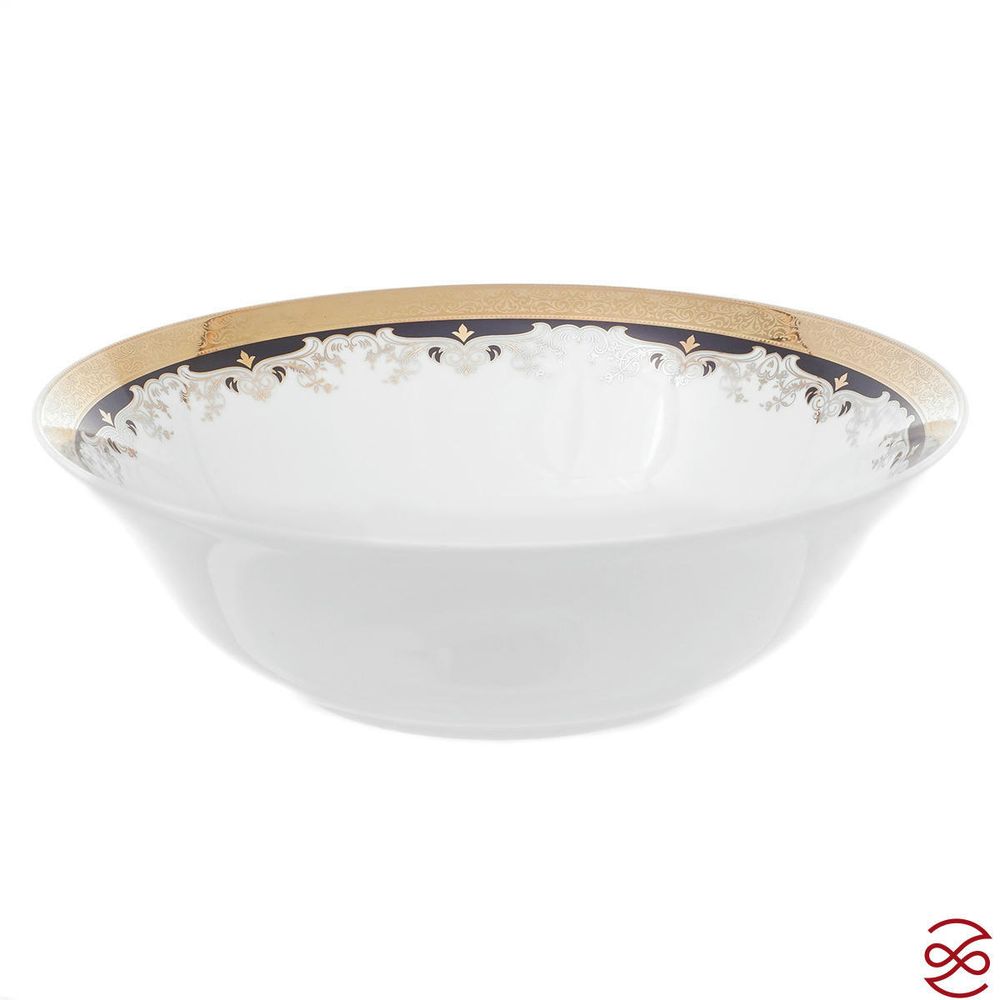 Салатник Thun Кристина Черная Лилия 25см