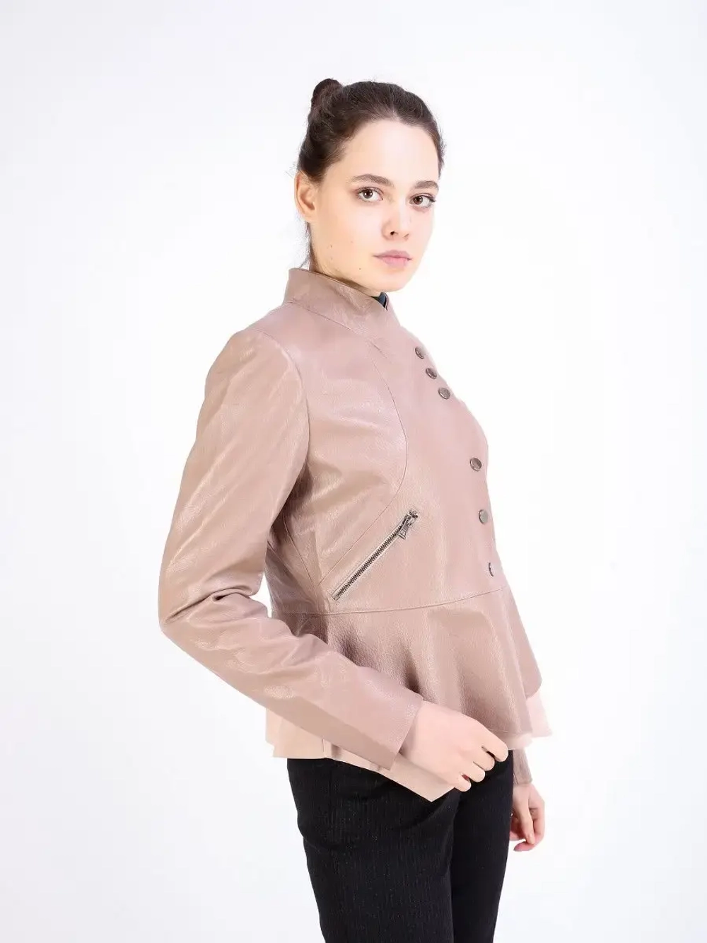 Куртка женская из натуральной кожи