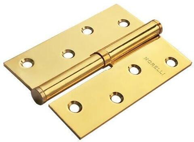 Петля стальная левая MSD 100X70X2.5 золото