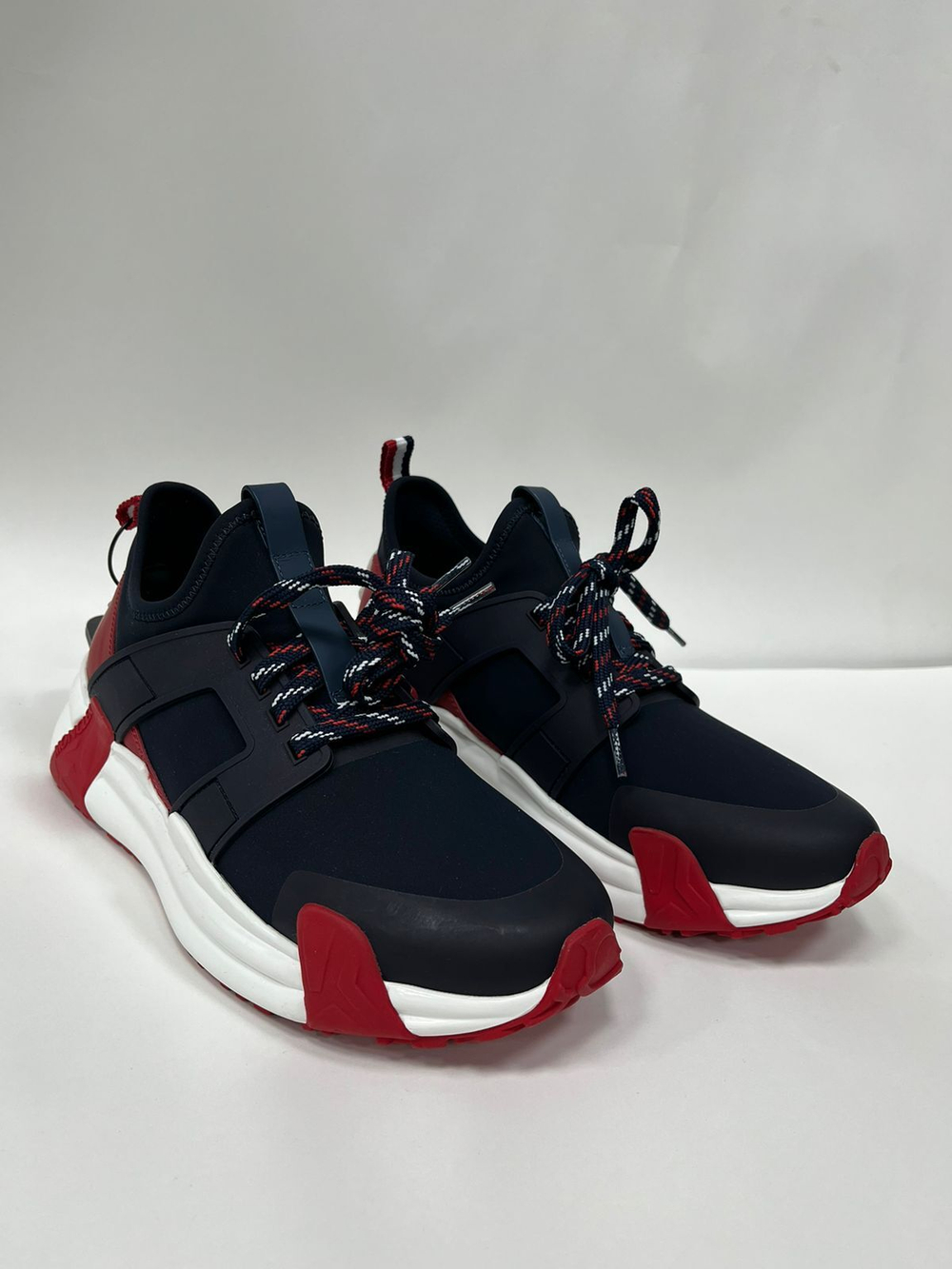 MONCLER  кросовки М - синий