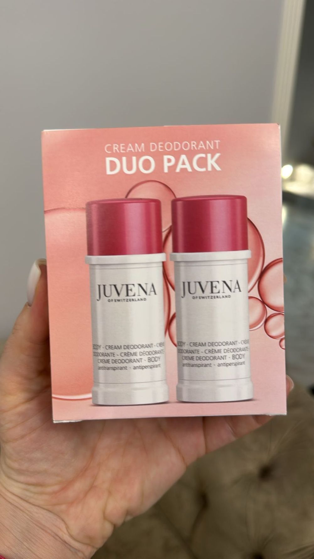 АКЦИЯ! Juvena Крем дезодорант Cream Deodorant Daily Performance 40 мл х 2 шт