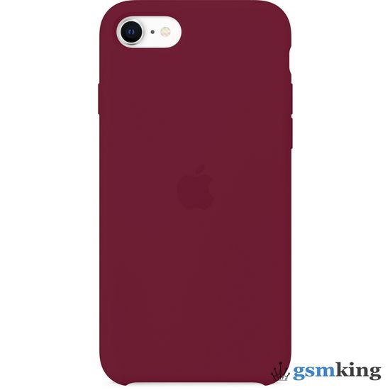 Silicone Case iPhone 7 | 8 | SE 2020 | 2022 Rose Red «Kрасная роза»