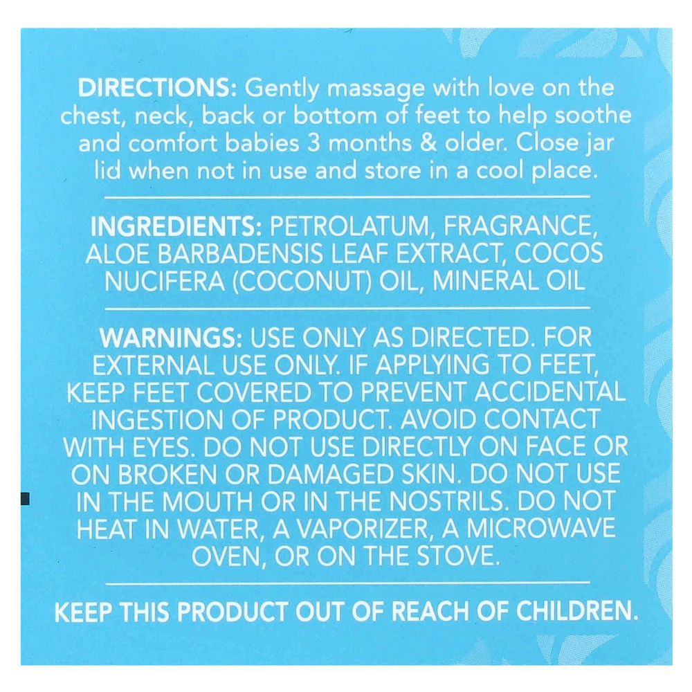 Vicks, Мазь Baby Rub ™, от 3 месяцев, 50 г (1,76 унции)