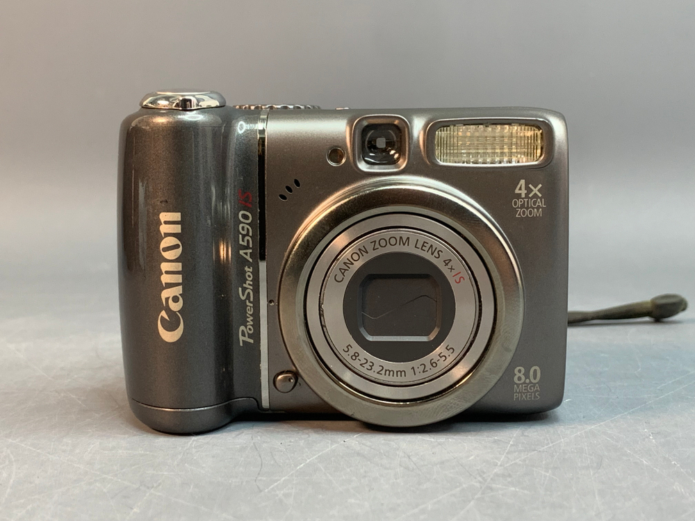 Canon PowerShot A590 IS колесо режимов свободно вращается