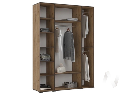 Шкаф 4-х ств.(1600) Норд (дуб крафт)