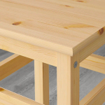 Табурет - IKEA ODDVAR/ОДВАР ИКЕА, 32х32 см , коричневый