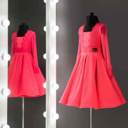 красное платье для бальных танцев amelia-1-01-02