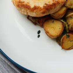 Тарелка d 22,7 см h3,4 см Bakery Fusion P.L. Proff Cuisine [6]