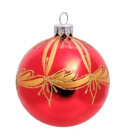 Элита НФШ-1266 Набор ел.украшений Шар 3шт «Веночек» 80 мм