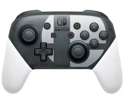 Беспроводной геймпад Pro Controller (Super Smash Bros. Ultimate) (Черный) для Nintendo Switch